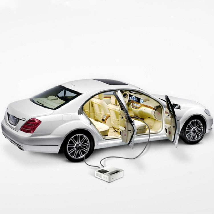 12V Car Air Pump Car Portable Tire Electric Pump, Mechanical Version(White), Digital Version(White) - LYDARZ