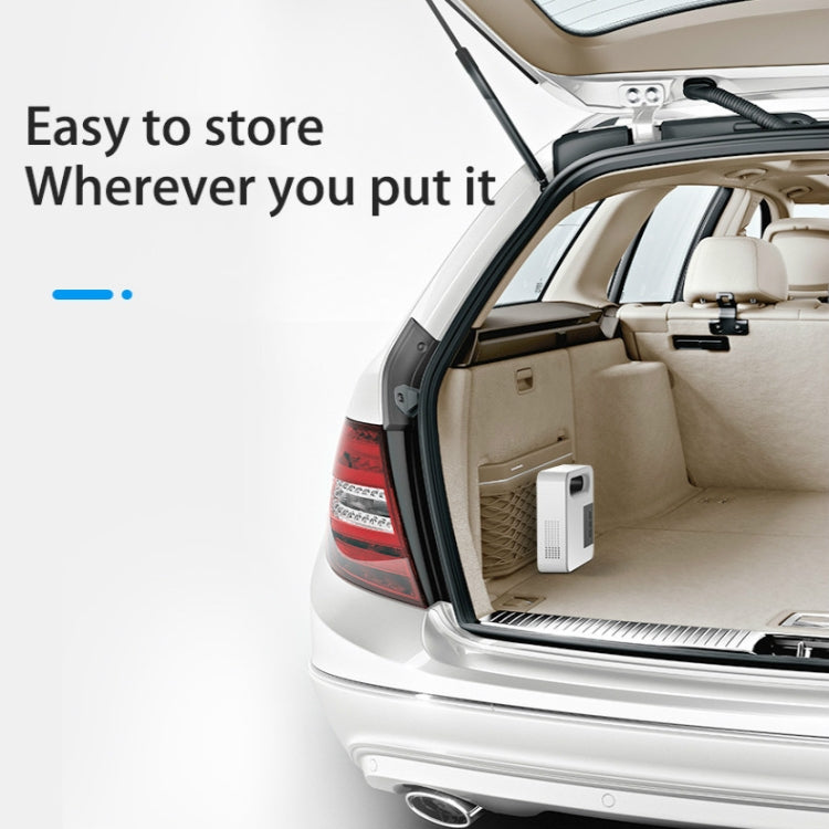 12V Car Air Pump Car Portable Tire Electric Pump, Mechanical Version(White), Digital Version(White) - LYDARZ