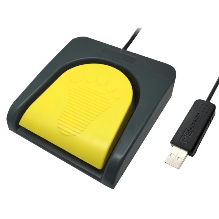 Pcsensor USB Foot Pedal Control Switch Keyboard Adapter For Computer