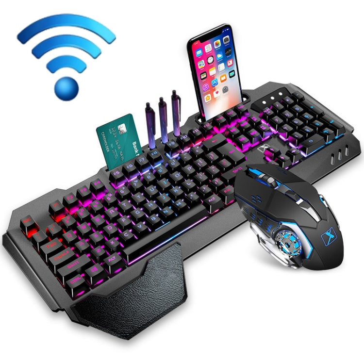 Juego de teclado y ratón inalámbricos recargables para juegos K680 RGB