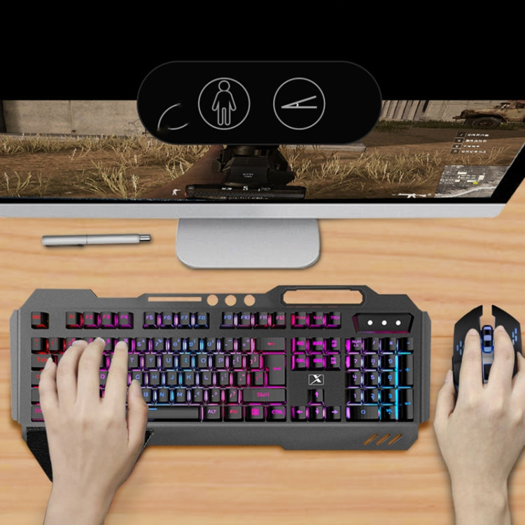 Juego de teclado y ratón inalámbricos recargables para juegos K680 RGB