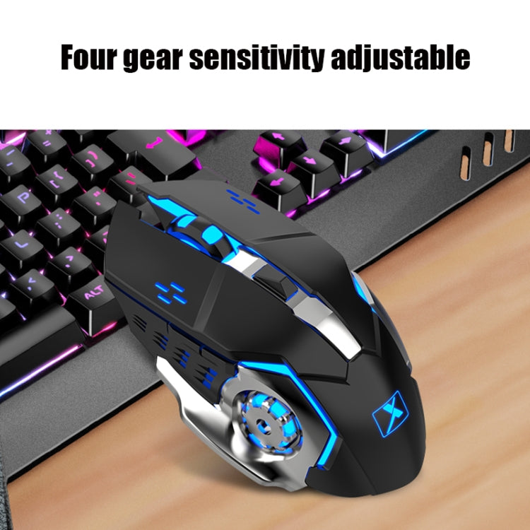 Juego de teclado y ratón inalámbricos recargables para juegos K680 RGB