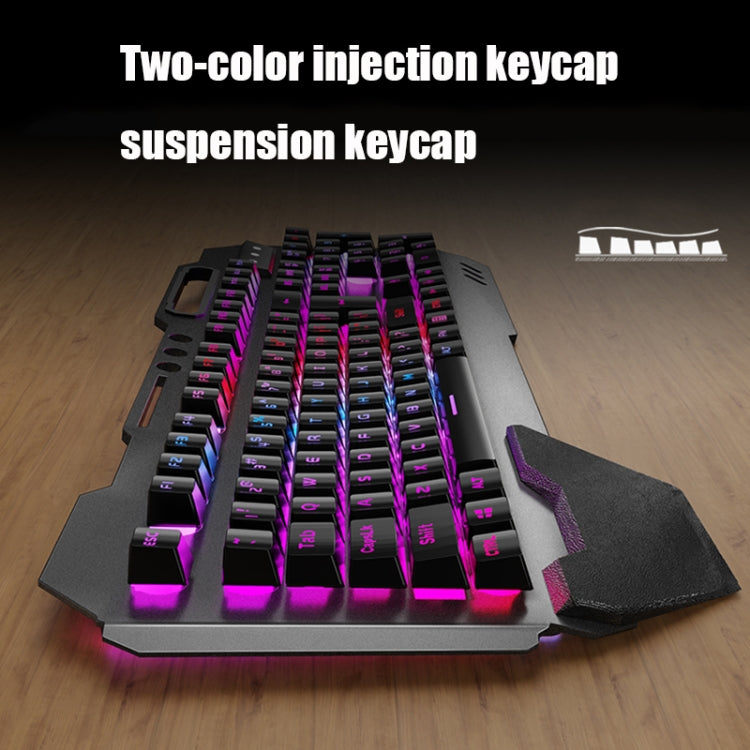 Juego de teclado y ratón inalámbricos recargables para juegos K680 RGB