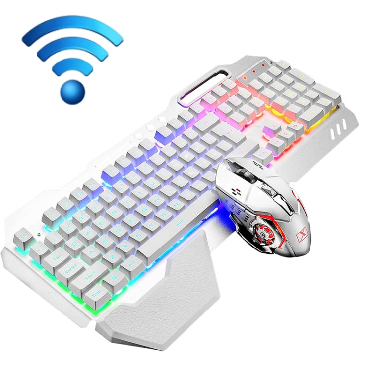 Juego de teclado y ratón inalámbricos recargables para juegos K680 RGB