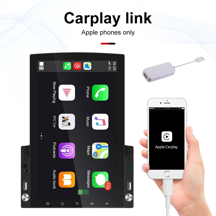 Reproductor MP5 para coche con pantalla vertical de 9,7 pulgadas, cristal HD 2.5D, navegación Android, todo en uno, estándar, estándar con cámara de 4 luces, estándar con cámara de 8 luces, estándar con cámara de 12 luces
