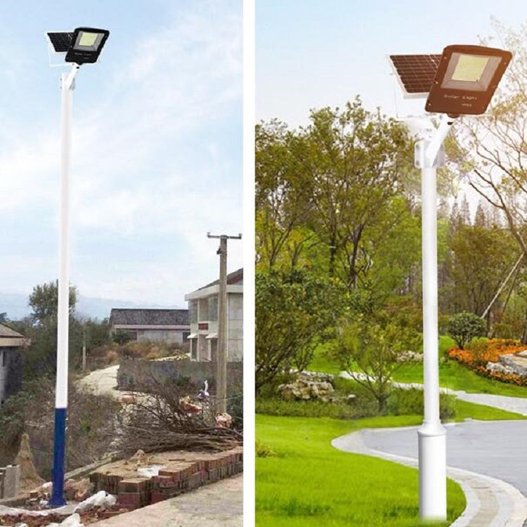 Solar Street Light Outdoor Waterproof Road Lighting Smart Street Light with Remote Control, T2 68 LEDs-T5 300 LEDs