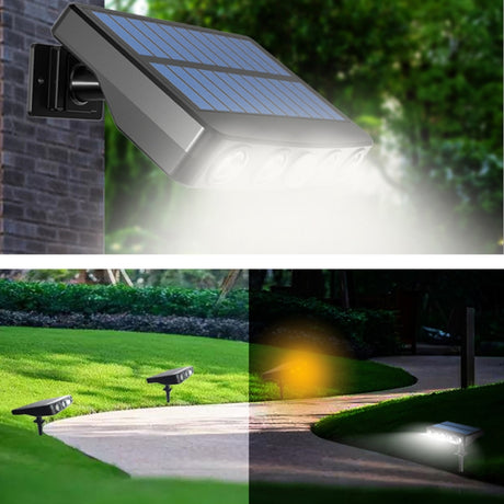 With Ground Plug Wiring Free Infrared Sensor Waterproof Solar Lighting Wall Light - LYDARZ