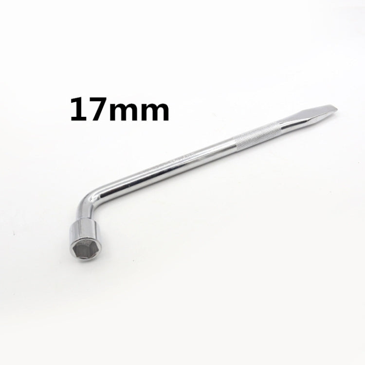 Herramienta de extracción de neumáticos tipo L - Llave de tubo para neumáticos de coche