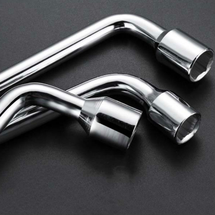 Herramienta de extracción de neumáticos tipo L - Llave de tubo para neumáticos de coche