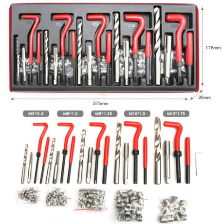 131 In 1 Auto Thread Repair Tool Tapping Device Tap Twister Set, 131 In 1 - LYDARZ