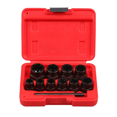 11 In 1 Damaged Nut Removal Tool Anti-Corrosion Sliding Thread Nut Extractor, 11 In 1 - LYDARZ