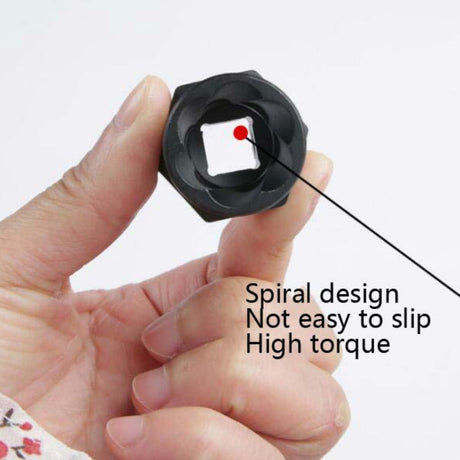 11 In 1 Damaged Nut Removal Tool Anti-Corrosion Sliding Thread Nut Extractor, 11 In 1 - LYDARZ