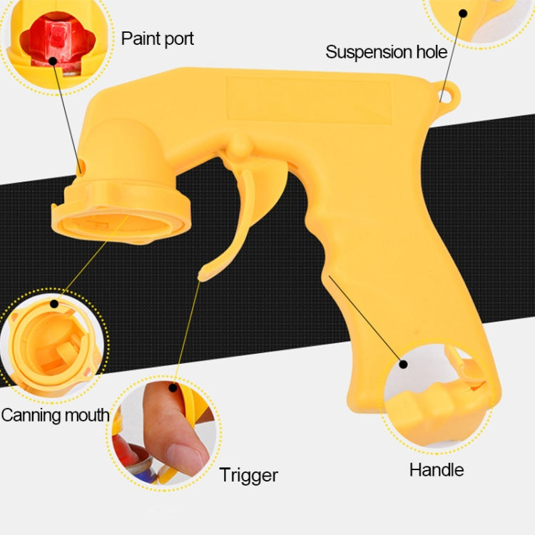 Spray Adaptor Paint Care Aerosol Spray Gun Handle Car Maintenance Tool - LYDARZ
