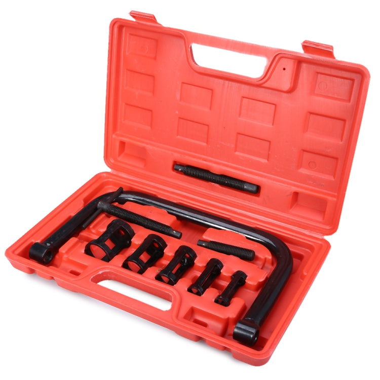 10pcs Valve Clamps Spring Compressor Set - Automotive Tool Set for Car and Motorcycle, 9 In 1 Valve Clamps