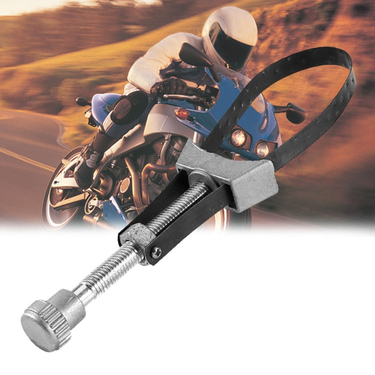 Car Auto Oil Filter Removal Tool Strap Wrench Diameter Adjustable 60mm To 120mm - LYDARZ