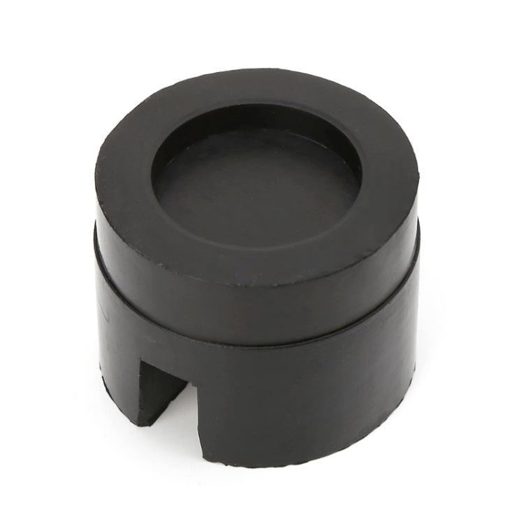 Protector de almohadilla para gato de piso - Herramienta adaptadora de marco de almohadilla de gato de goma ranurada para automóvil