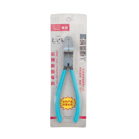17.5cm Car Plier Auto Car Trim Clip Door Panel Diagonal Plier Rivets Fastener Trim Clip Cutter Remover Puller Tool - LYDARZ