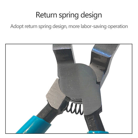 17.5cm Car Plier Auto Car Trim Clip Door Panel Diagonal Plier Rivets Fastener Trim Clip Cutter Remover Puller Tool - LYDARZ