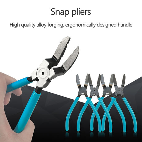 17.5cm Car Plier Auto Car Trim Clip Door Panel Diagonal Plier Rivets Fastener Trim Clip Cutter Remover Puller Tool - LYDARZ