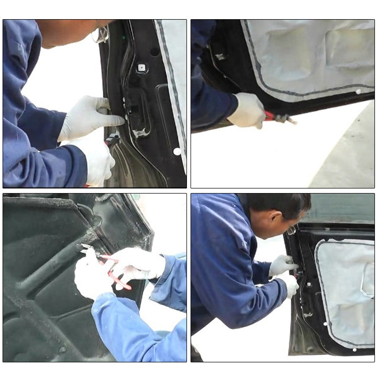 Herramienta para quitar clips de molduras de coche de 17,5 cm - Alicates para paneles de puertas, remaches y fijaciones