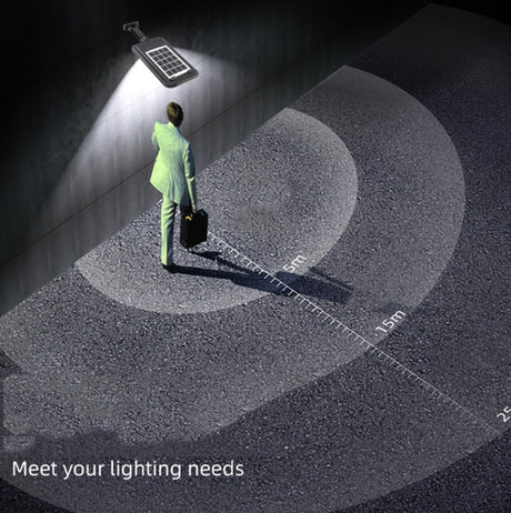 Solar Wall Light Outdoor Waterproof Human Body Induction Garden Lighting Household Street Light - LYDARZ
