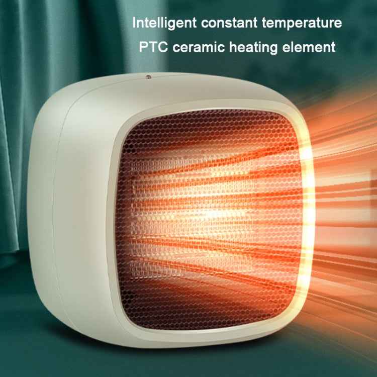 Home Desktop Mini Portable PTC Dumping Power-off Heater, EU Plug, US Plug, UK Plug
