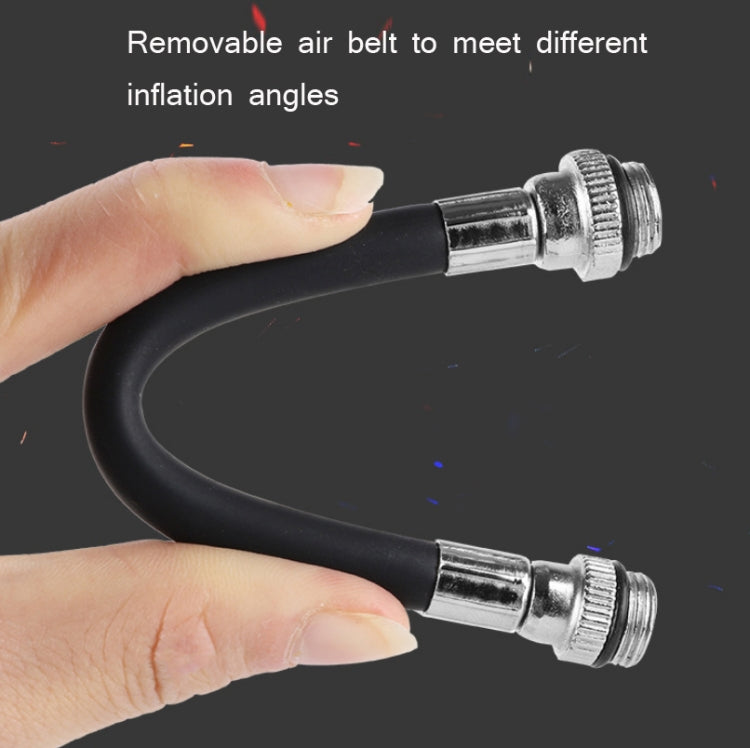 West Biking Bicycle High Pressure Pump Mini Portable Basketball Inflator With Hose - LYDARZ