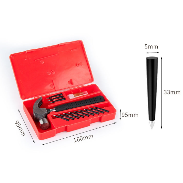 Q412 Car Tyre Repair Kit - Emergency Tire Repair Nail Kit