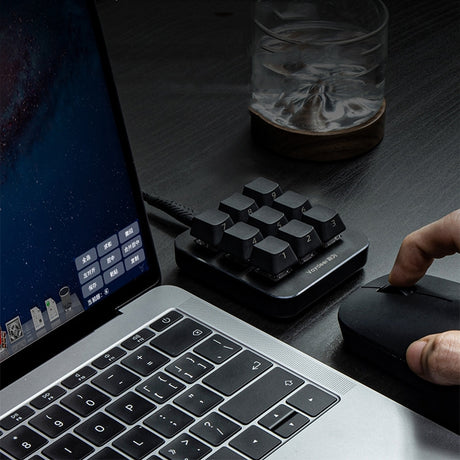 Vaydeer JP1011 9-Keys Mechanical Keyboard Mini Portable Custom Keyboard - LYDARZ
