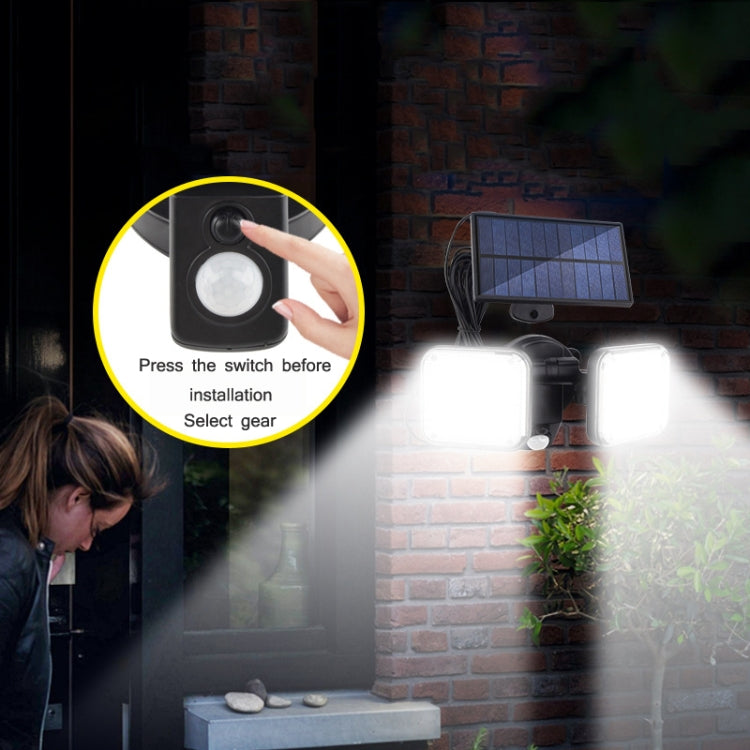Solar Outdoor Wall Light - Waterproof LED Human Body Induction Light for Outdoor Use