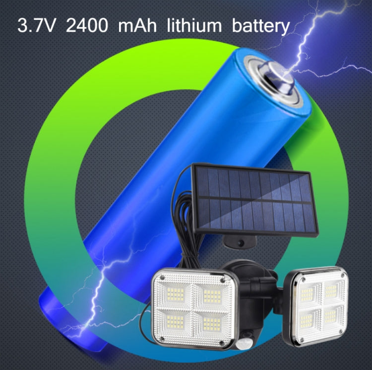 Solar Outdoor Wall Light - Waterproof LED Human Body Induction Light for Outdoor Use