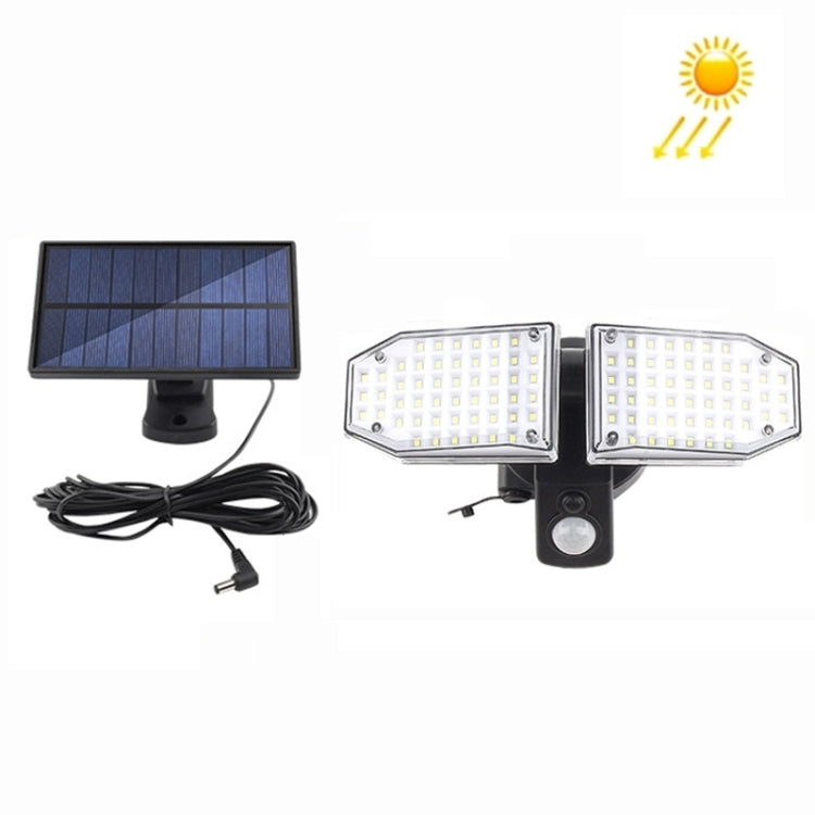 Solar Outdoor Wall Light - Waterproof LED Human Body Induction Light for Outdoor Use