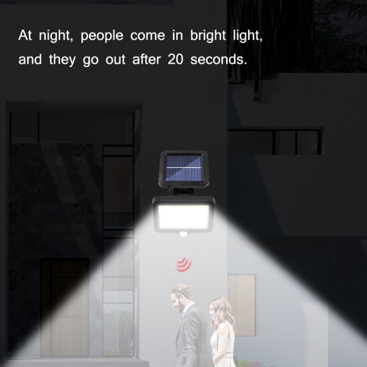 Solar Outdoor Wall Lamp - Waterproof Human Body Induction Light for Courtyards