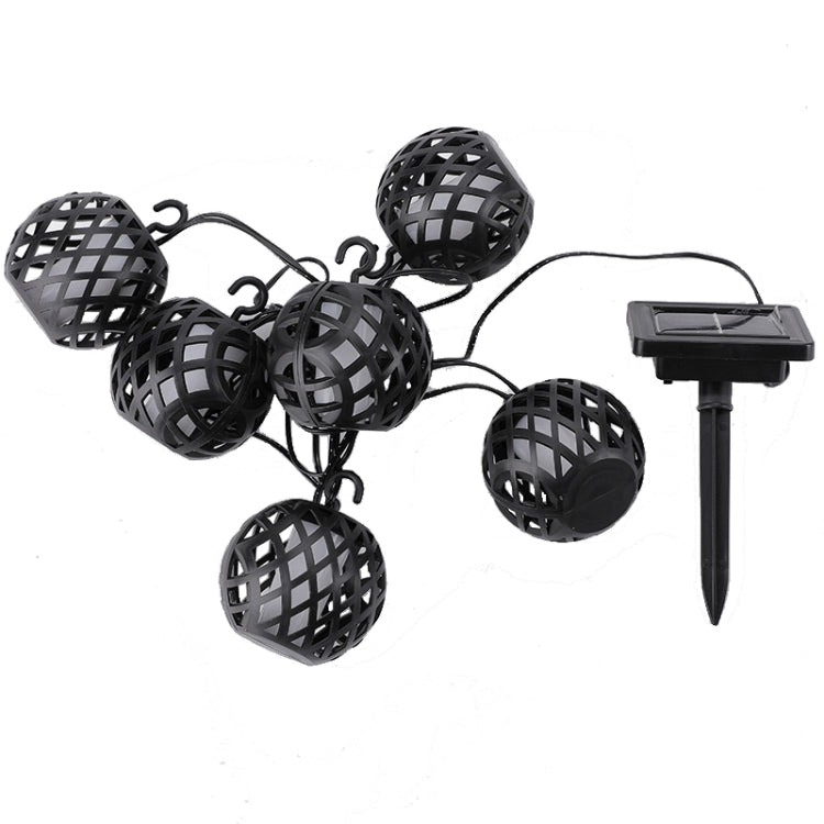 Solar Flame Ball Light String Outdoor Solar Courtyard IP44 Waterproof Light - LYDARZ