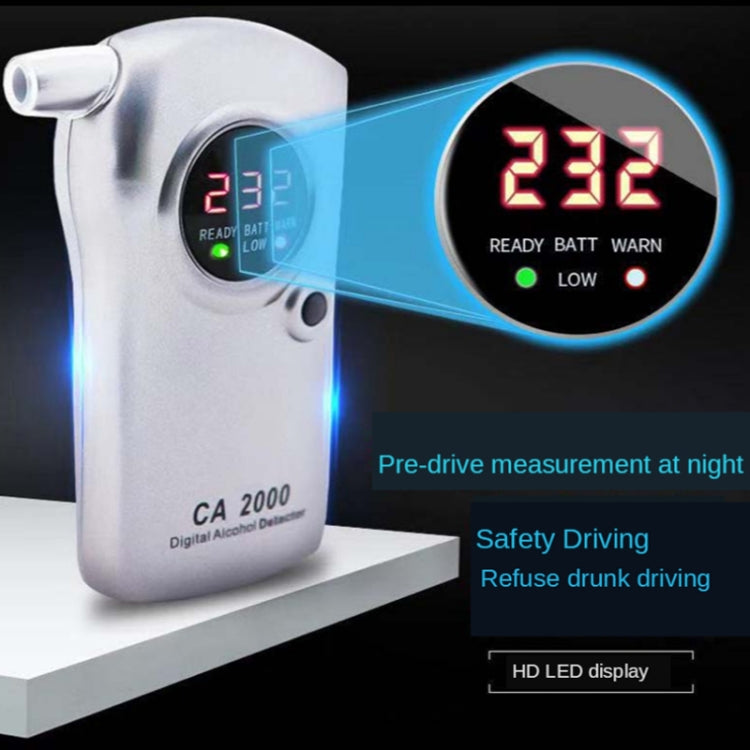 CA2000 Alcohol Tester Blowing Type Ethanol Concentration Tester, CA2000