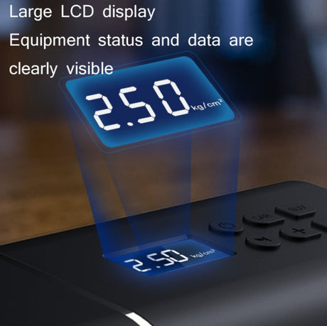 YANTU A31 Car Smart Digital Display Air Pump Electric Portable Tire Pump - LYDARZ