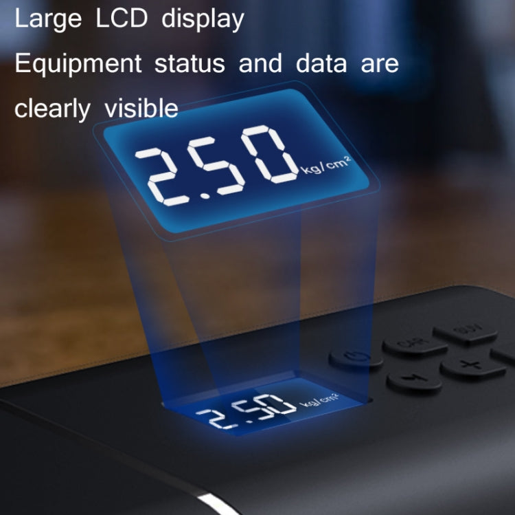 YANTU A31 Car Tire Pump - Smart Digital Display Electric Portable Air Pump