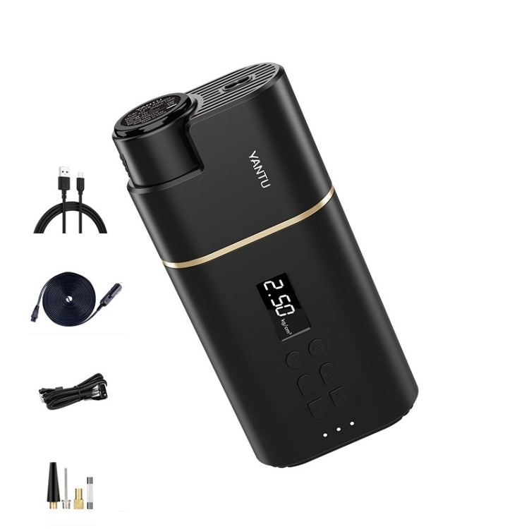 YANTU A31 Car Tire Pump - Smart Digital Display Electric Portable Air Pump