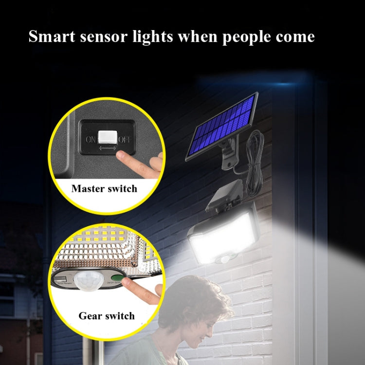 Aplique solar de pared para exterior TG-TY085 - Sensor de movimiento, impermeable, para jardín y calle