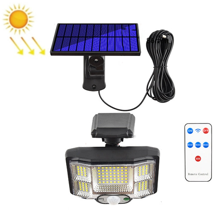 Aplique solar de pared para exterior TG-TY085 - Sensor de movimiento, impermeable, para jardín y calle