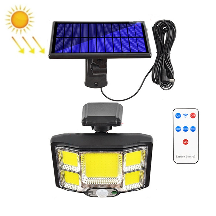 Aplique solar de pared para exterior TG-TY085 - Sensor de movimiento, impermeable, para jardín y calle