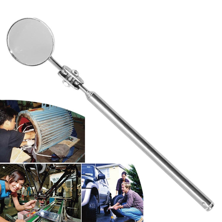 Espejo de inspección para reparación de automóviles: espejo telescópico plegable universal para soldadura e inspección de chasis.