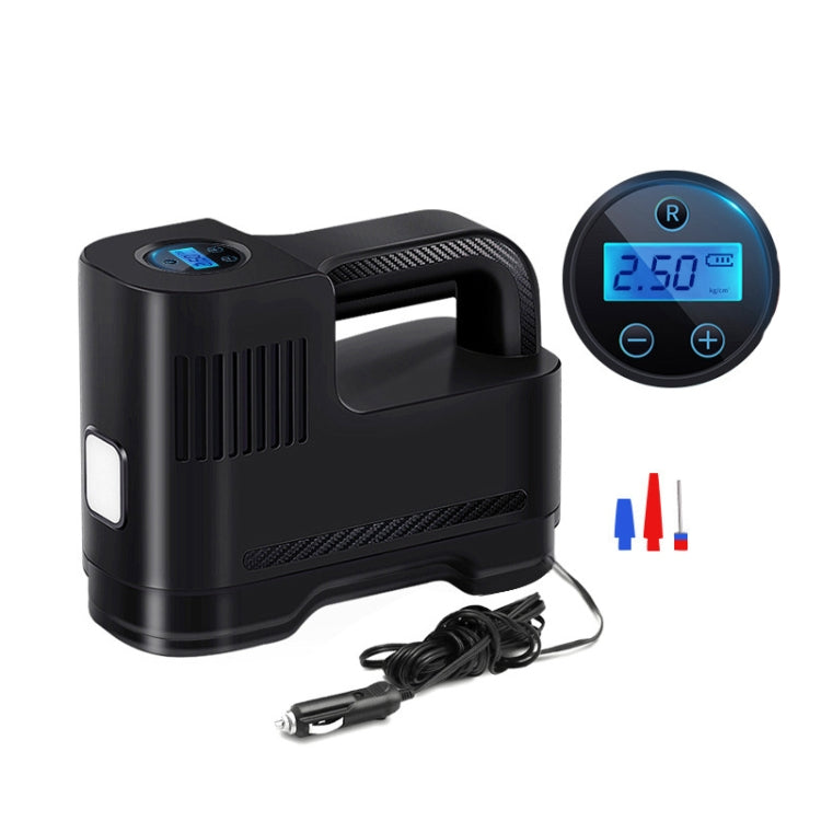 Portable Multi-Function Smart Car Inflatable Pump Electric Air Pump, Style:, Wired No Light Pointer - LYDARZ