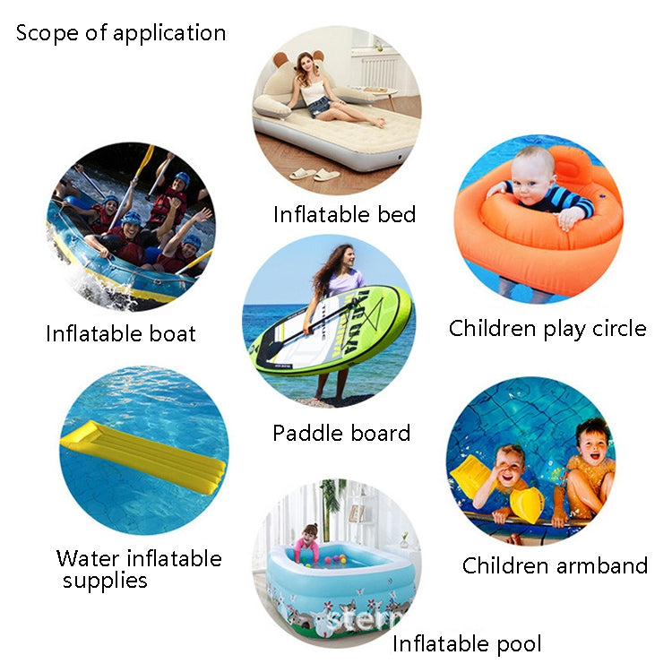 HT-785 Paddle Board 16PSI High Pressure Car Inflatable Pump 12V Electric Air Pump With 6 Connectors - LYDARZ