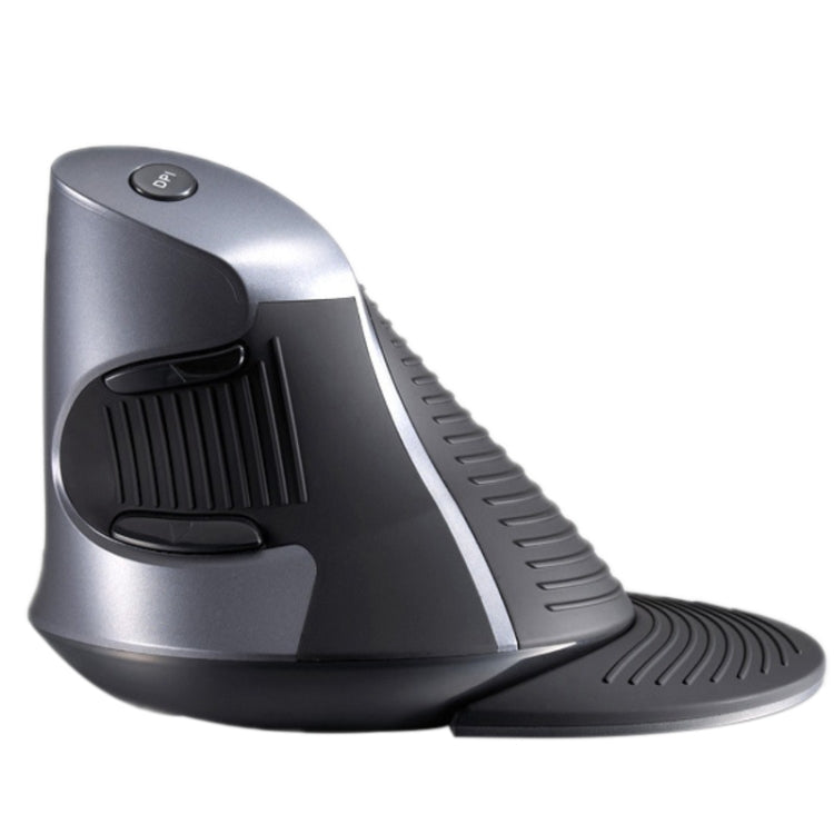 DELUX M618 6-Keys Vertical Snail Ergonomic Wireless Mouse, Wireless - LYDARZ