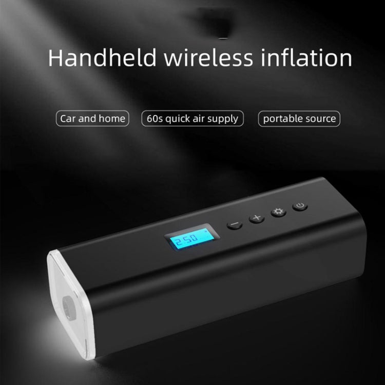 H68 Handheld Mini Wireless Smart Car Inflator Pump Portable Multifunctional Tire Air Pump - LYDARZ