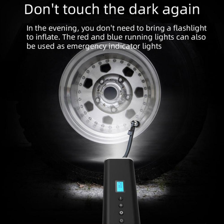 H68 Handheld Mini Wireless Smart Car Inflator Pump Portable Multifunctional Tire Air Pump - LYDARZ