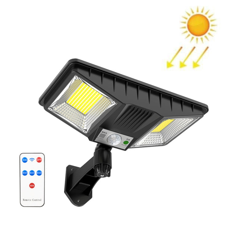 TG-TY081 LED Solar Wall Light - Outdoor Waterproof Courtyard Lamp with Remote Control