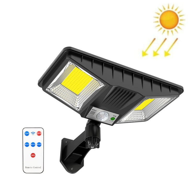 TG-TY081 LED Solar Wall Light - Outdoor Waterproof Courtyard Lamp with Remote Control