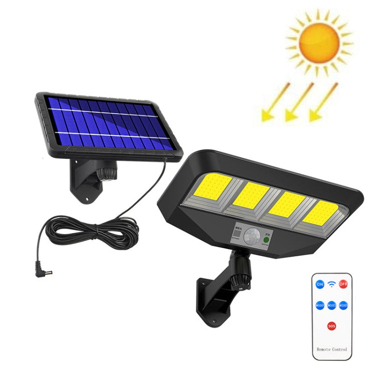 Lámpara solar LED de pared TG-TY081 - Lámpara de patio impermeable para exteriores con control remoto